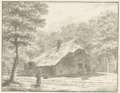 De schilderskroeg Zeeburg te Muiderberg
