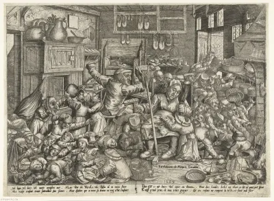 De schoenmaker en de spinster als schoolmeesters