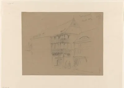 De Schühhof aan de Breite Weg, te Halberstadt