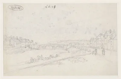 De Seine buiten de stad