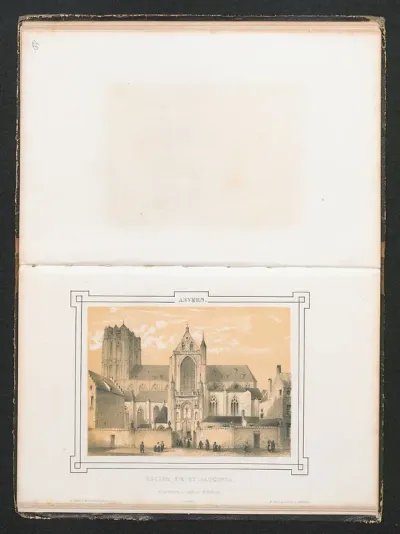 De Sint-Jacobskerk te Antwerpen, waar het graf van Rubens zich bevindt