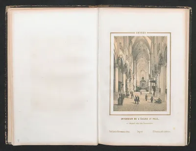 De Sint-Pauluskerk, Antwerpen, vanbinnen