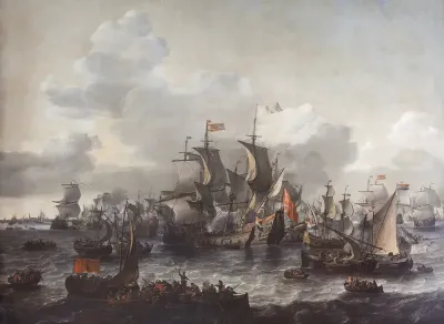 De slag op de Zuiderzee, 1573