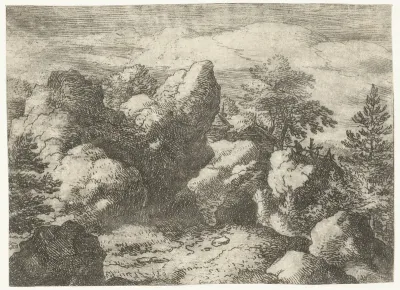 De spitse rotsen