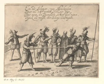 De strijd om de Gouden Stok, 1608