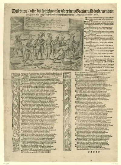 De strijd om de gouden stok, 1618