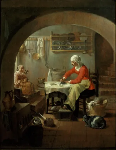 De strijkster