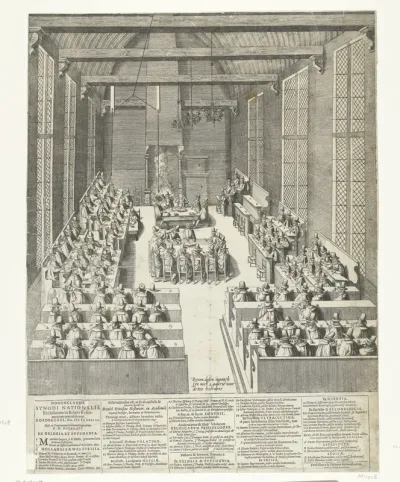 De synode van Dordrecht, 1618
