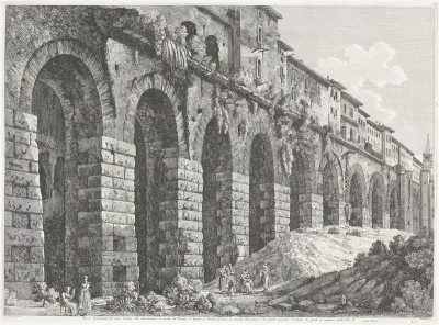 De Tempel van Hercules Victor te Tivoli
