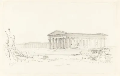 De tempel van Neptunus, Paestum
