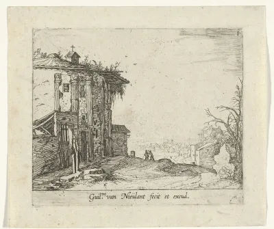 De tempel van Vesta in Rome