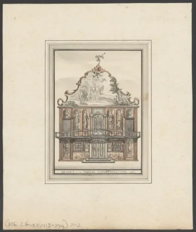 De tent van de goochelaar Jan Jacob van Suyker