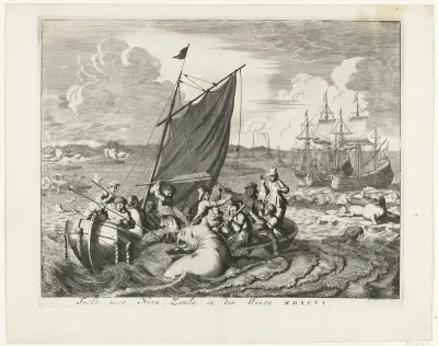 De tocht naar Nova Zembla in 1596