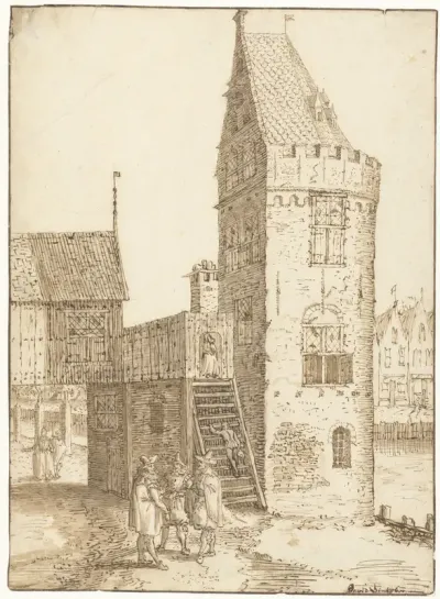 De toren Swijgh Utrecht te Amsterdam