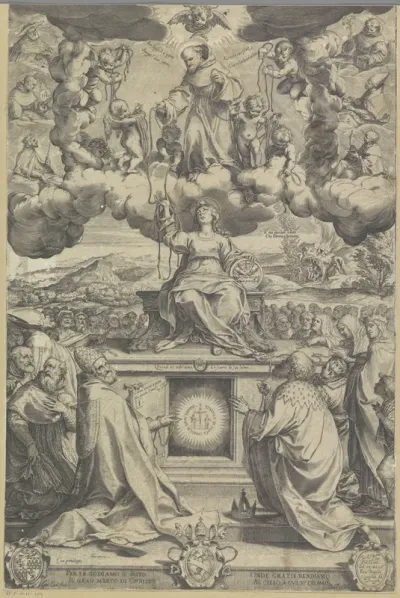 De touwen van de heilige Franciscus