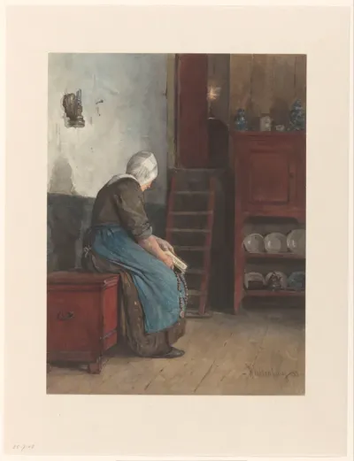 De treurende weduwe