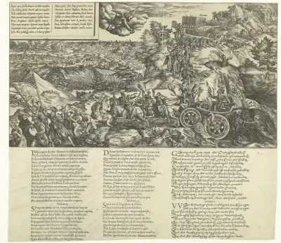 De triomfwagen van de Oorlog