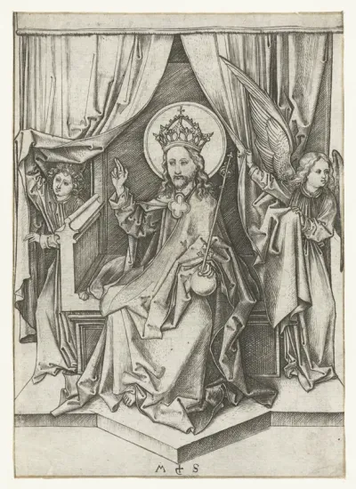 De tronende Christus