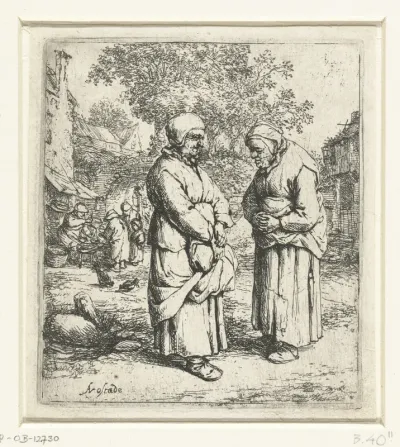 De twee huisvrouwen