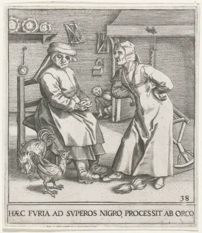 De twistzieke vrouw