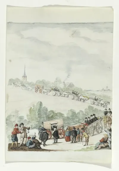 De uittocht der remonstranten