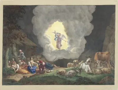 De verkondiging aan de herders