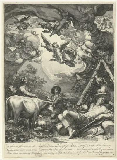 De verkondiging aan de herders