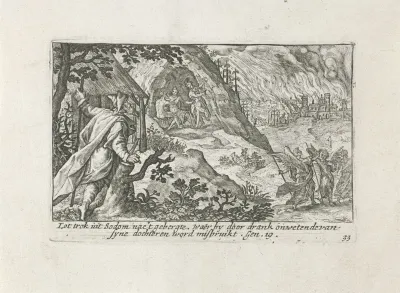 De vernietiging van Sodom en Gomorra
