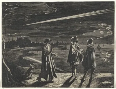 De verschijning van een komeet in november 1618