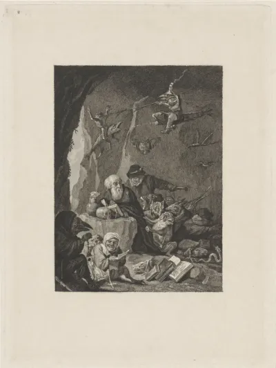 De verzoeking van de H. Antonius