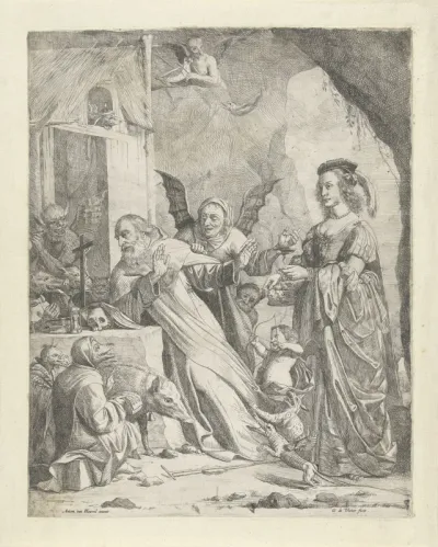 De verzoeking van de H. Antonius