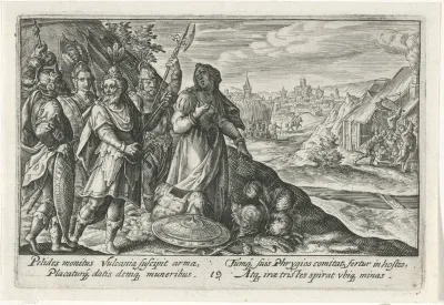De verzoening van Achilles en Agamemnon