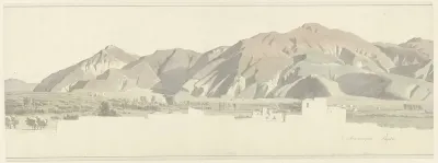 De Vesuvius, met Torre Annunziata (?)