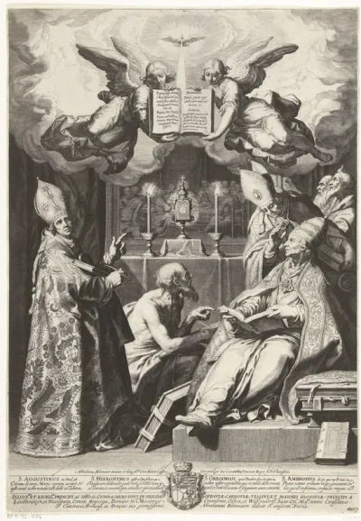 De vier kerkvaderen