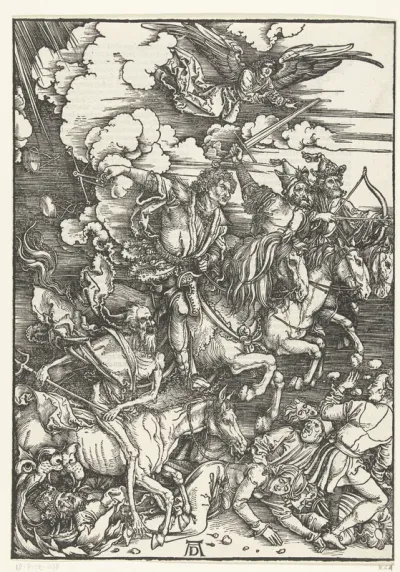 De vier ruiters van de apocalyps