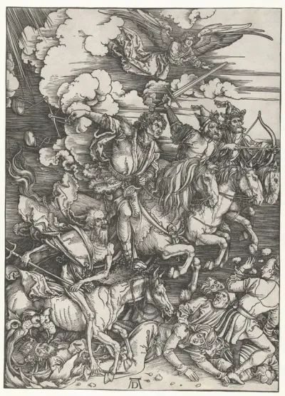 De vier ruiters van de apocalyps