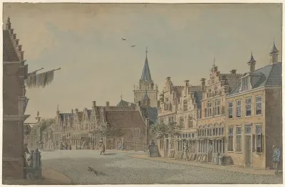 De visbrug in Woerden