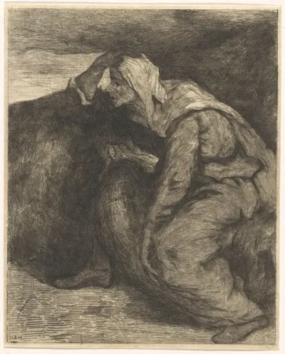 De vissersvrouw