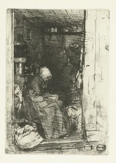 De voddenvrouw