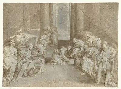 De voetwassing
