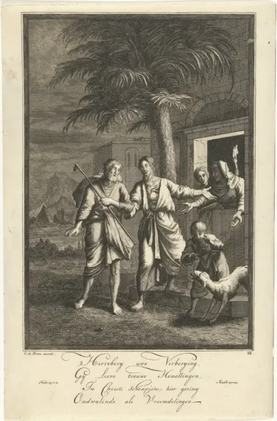 De vreemdelingen herbergen
