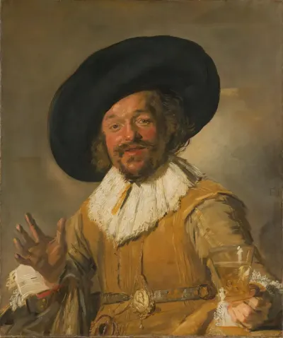 De vrolijke drinker