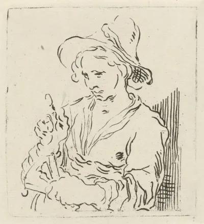 De vrouw met spinrokken