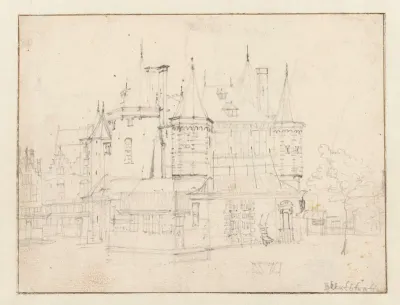 De Waag (Sint Antoniespoort) op de Nieuwmarkt te Amsterdam