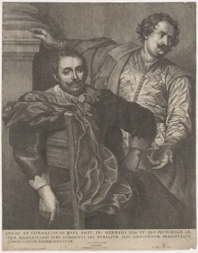 De Wael, Cornelis (1592-1667); etser, schilder, tekenaar, kunsthandelaar; De Wael, Lucas (1591-1661), schilder, tekenaar, kunsthandelaar