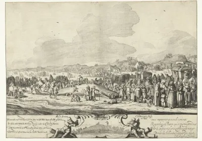 De Walvis gestrand tussen Noordwijk en Zandvoort, 1629
