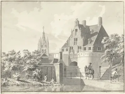 De Waterslootse Poort te Delft