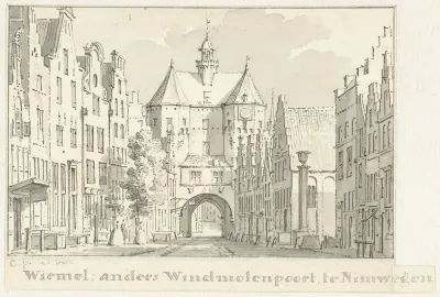 De Wiemel of Windmolenpoort te Nijmegen