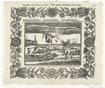 De wreedheid van de Zaandammer stier, 1647