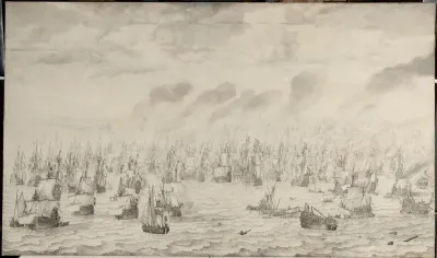 De zeeslag bij Terheide